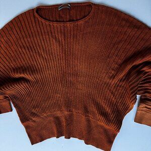 Anthropologie Womens Pullover Sweater Ribbed XS